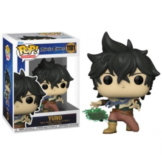 Figura Pop Funko Black Clover Yuno Vinile 11,4 cm Collezione Anime