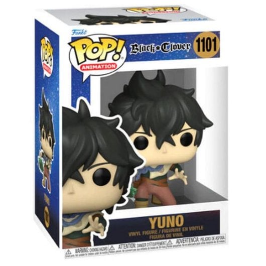 Figura Pop Funko Black Clover Yuno Vinile 11,4 cm Collezione Anime