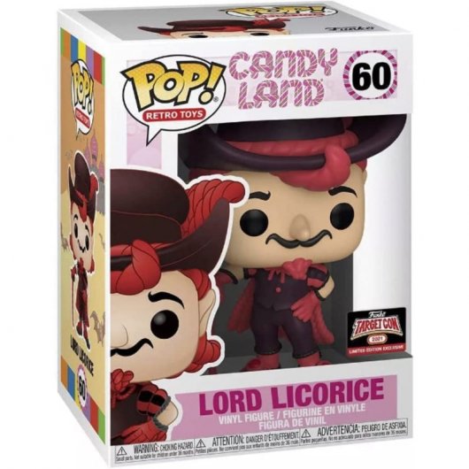 Brinquedos retrô Funko Pop Candyland Lord Licorice