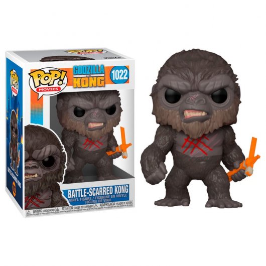 Film Funko Pop Godzilla vs Kong Kong ferito