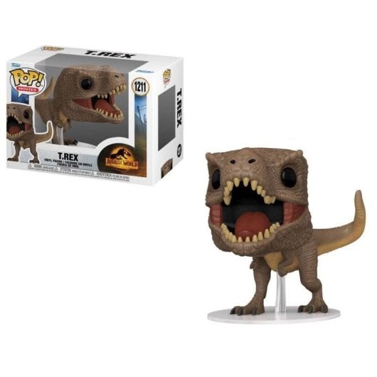 Figura da collezione Funko Pop T-Rex Jurassic World Dominion vinile 9cm