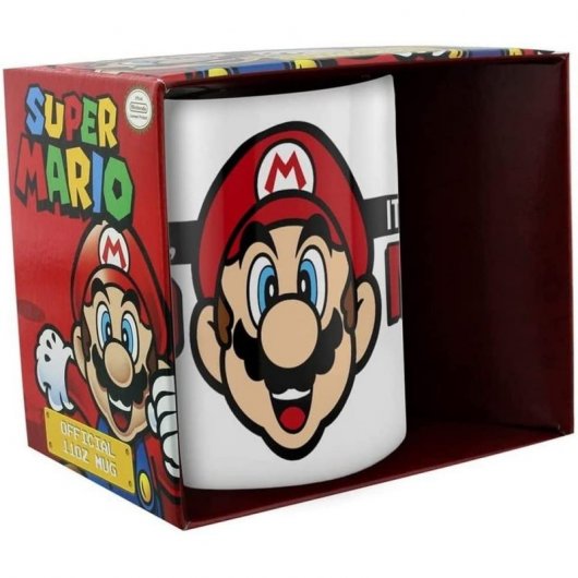 Tazza in ceramica piramidale Nintendo Super Mario It's a Me Mario