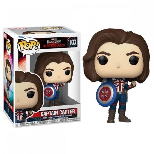Funko Pop Marvel Doctor Strange Multiverse of Madness Captain Carter