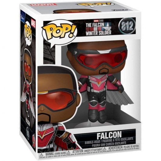 Funko Pop Marvel El Halcón y el Soldado de Invierno Falcon Volando