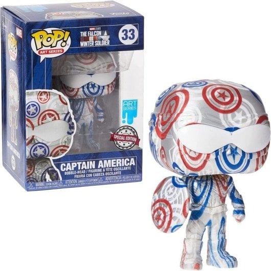 Figur Funko Pop Marvel El Halcón y el Soldado de Invierno Special Edition