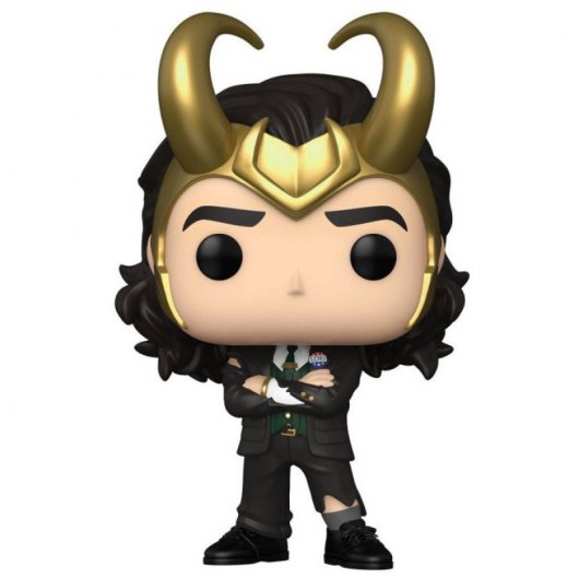 Funko Pop Marvel Loki Presidente