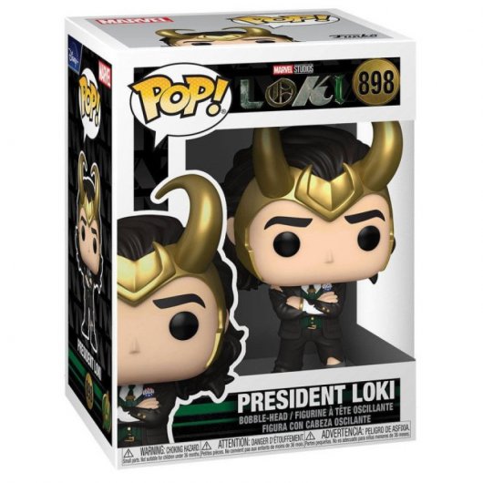 Funko Pop Marvel Loki Presidente