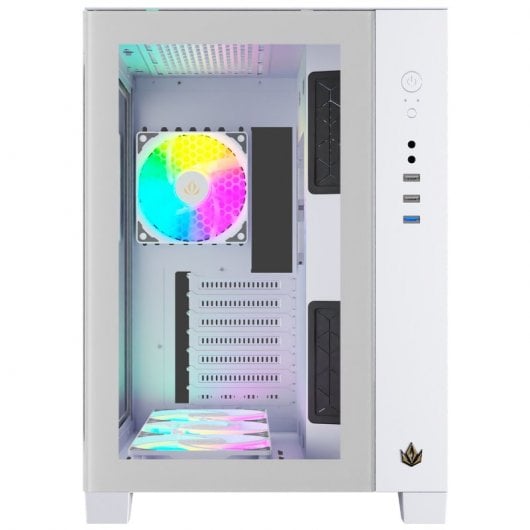 Forgeon Tiberium ARGB Verre Trempé USB 3.0 Blanc