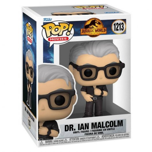 Funko Pop Filme Jurassic World Dominion Dr. Ian Malcolm