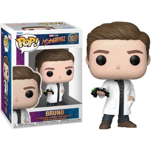 Funko Pop Marvel Mme Marvel Bruno