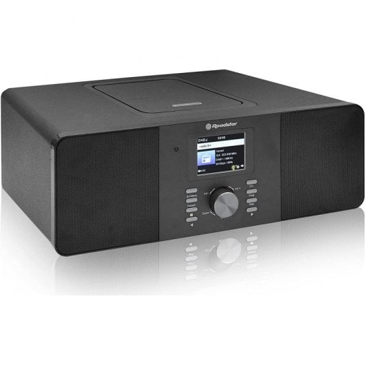 Roadstar IR-540D+BT/BK Microsistema Bluetooth WiFi CD/AUX/DAB+ Nero