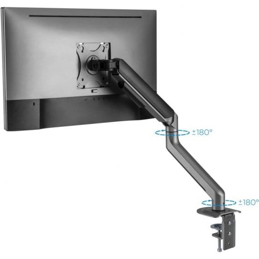 TooQ DB4032TNR-G Soporte Giratorio/Inclinable para Monitor 17"-32" VESA 100x100 Máx 9Kg