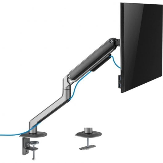 TooQ DB4032TNR-G Soporte Giratorio/Inclinable para Monitor 17"-32" VESA 100x100 Máx 9Kg