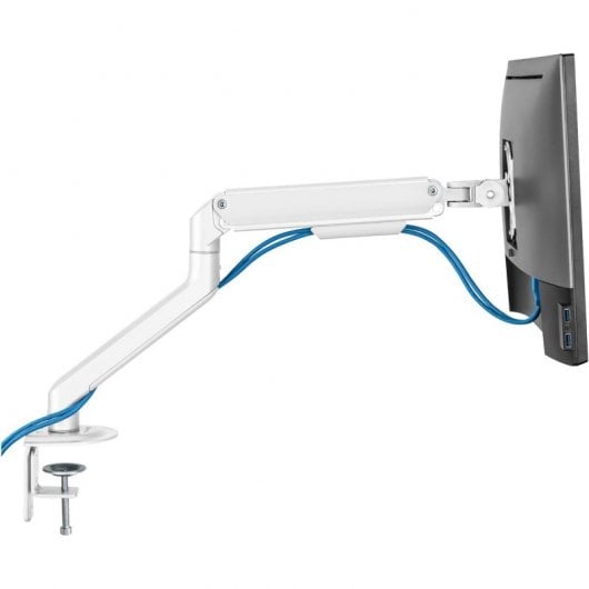 TooQ DB4032TNR-W Suporte de Secretária Giratório/Inclinável para Monitor 17"-32" VESA 100x100 Máx 9Kg