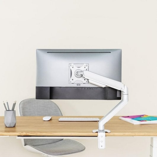 TooQ DB4032TNR-W Suporte de Secretária Giratório/Inclinável para Monitor 17"-32" VESA 100x100 Máx 9Kg