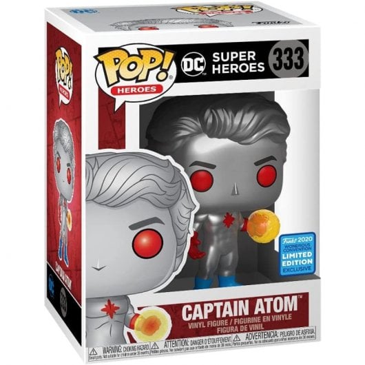 Funko Pop Heroes DC Comics Captain Atom Exclusif