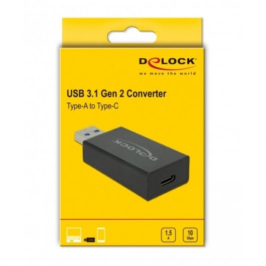 Delock Adaptador USB-C a USB 3.1 10Gbps