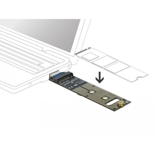 Delock Convertidor para M.2 NVMe PCIe SSD con USB 3.1 Gen 2
