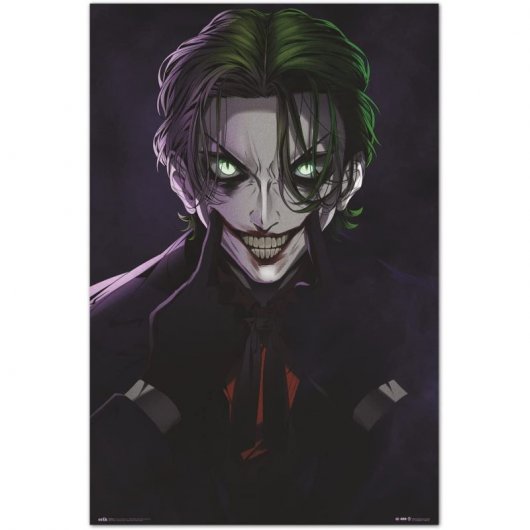 Erik Affiche DC Comics Joker Anime 91,5x61cm