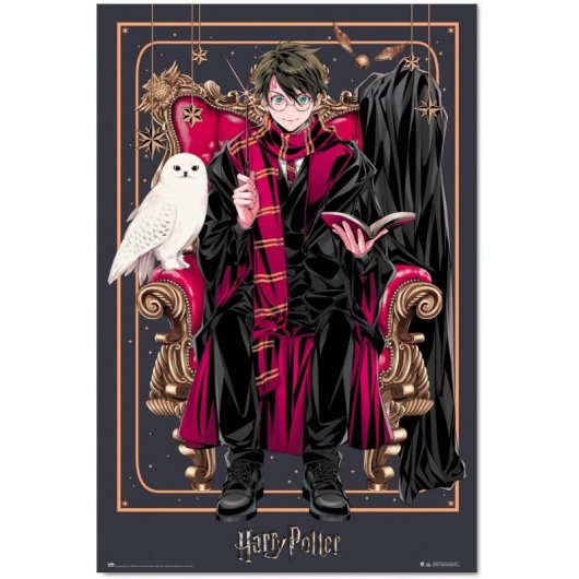 Erik Póster Harry Potter Wizard Dynasty Harry 91.5x61cm