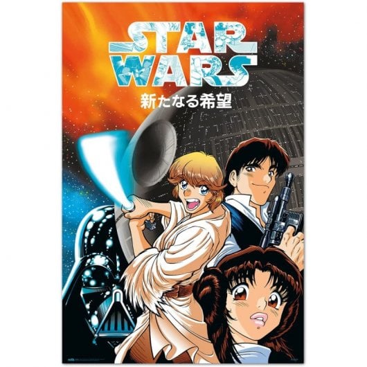 Erik Póster Star Wars Manga A New Hope 91.5x61cm