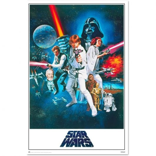 Pôster Erik Star Wars Clássico Star Wars 91,5x61cm