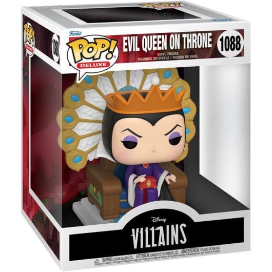 Funko Pop Deluxe Disney Villains Böse Königin auf dem Thron