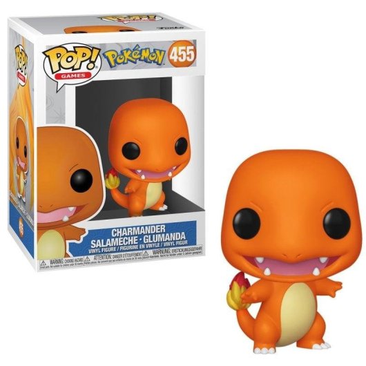 Figura Pop! Funko Charmander Pokémon 10 cm