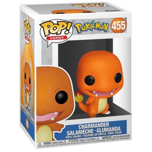 Figura Pop! Funko Charmander Pokémon 10 cm