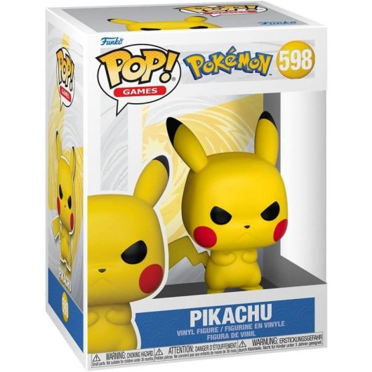 Funko Pop Pokemon Pikachu Gruñón