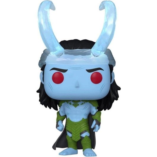 Figura Funko Pop Marvel What If Loki Gigante de Gelo Vinil 13,3cm
