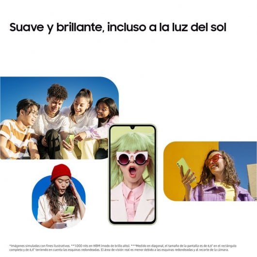 Samsung Galaxy A34 5G 8/256GB Plata Libre + Protector Pantalla