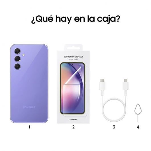 Samsung Galaxy A54 5G 8/128GB Viola Gratis + Pellicola Protettiva