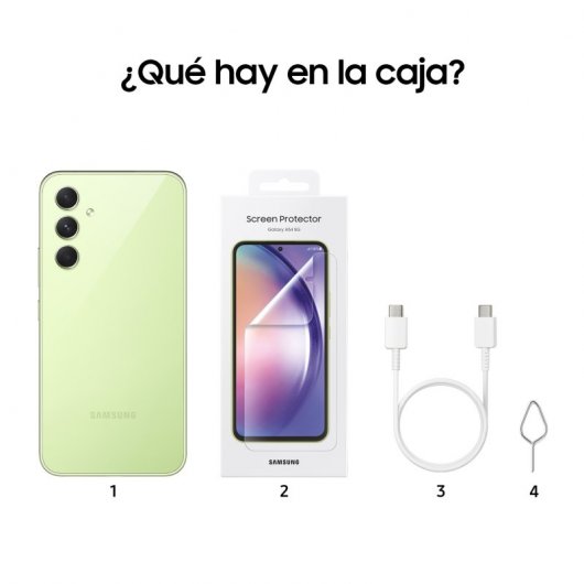 Samsung Galaxy A54 5G 8/256GB Verde Libre + Protector Pantalla