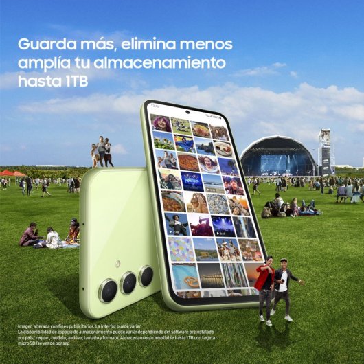 Samsung Galaxy A54 5G 8/256GB Verde Libre + Protector Pantalla