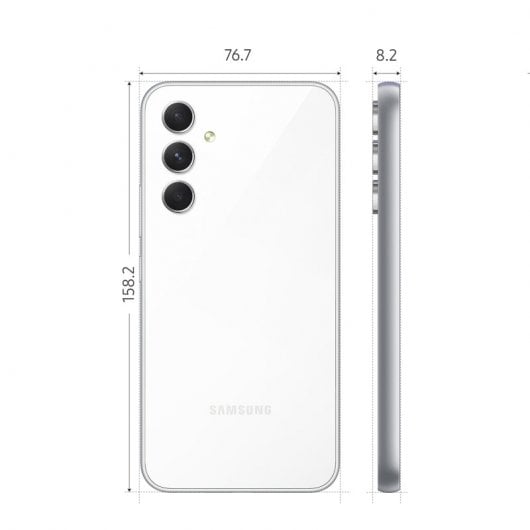 Samsung Galaxy A54 5G 8/256GB Blanco Libre + Protector Pantalla