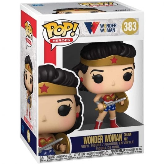 Funko Pop DC Wonder Woman 80th Edad de Oro Wonder Woman