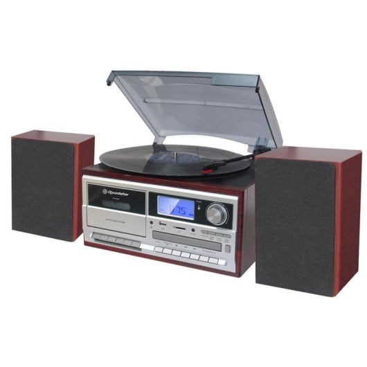 Microcadena Roadstar HIF-8892DBT 2x32W RMS Bluetooth CD USB Tocadiscos Radio DAB/FM