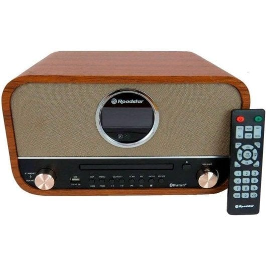 Microchaîne Roadstar HRA-1782NBT 30W RMS Bluetooth USB CD Radio FM Télécommande