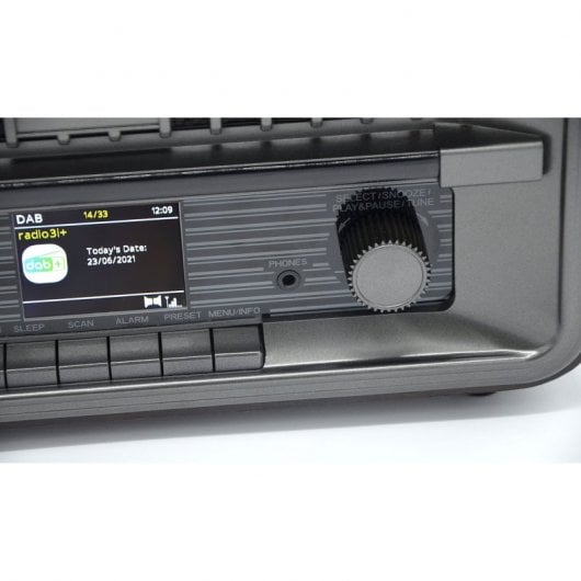 Roadstar HRA-270D+BT Microcadena Vintage CD/Bluetooth/AUX/USB Negro