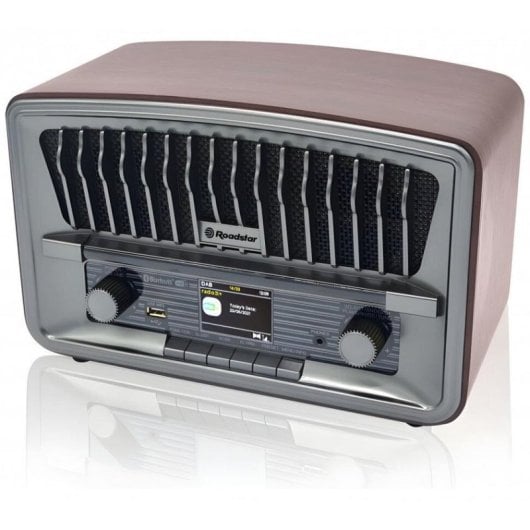 Microchaîne Roadstar HRA-270D+BT 4W RMS Bluetooth USB AUX Vintage