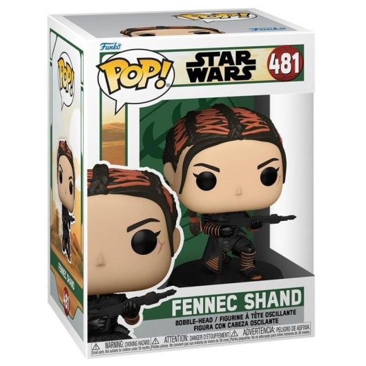 Figurine Funko Pop Funko Inc Fennec Shand Star Wars Vinyle 9,5 cm