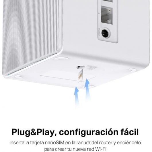 Mercusys MB110-4G Router Inalámbrico 4G 300Mbps Blanco
