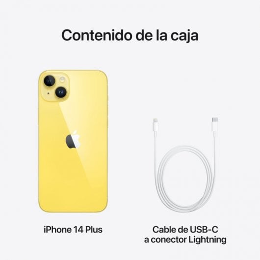 Apple iPhone 14 Plus 256GB Amarillo Libre