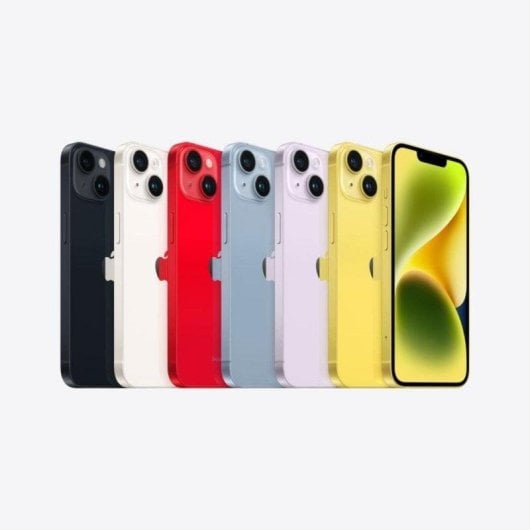 Apple iPhone 14 Plus 256GB 6.7" OLED 5G Dual SIM Câmera Dupla IP68 iOS 16 Amarelo