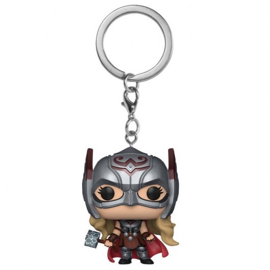 Chaveiro Funko Pop Marvel Pocket Thor Love and Thunder Mighty Thor