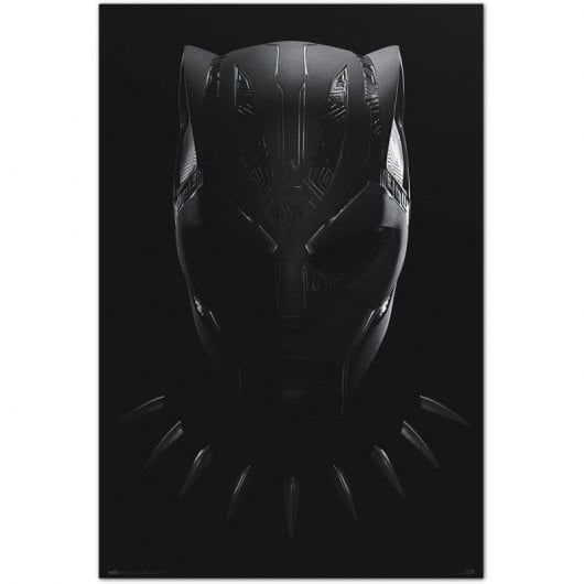 Pôster Erik Marvel Pantera Negra Wakanda Forever 91,5x61cm