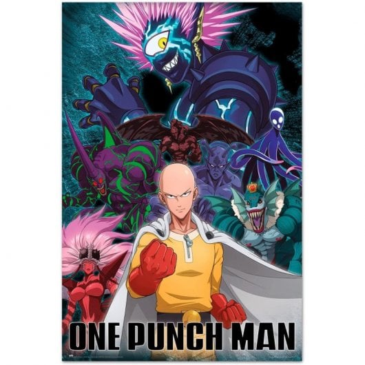 Erik Póster One Punch Man Saitama vs Villain 91.5x61cm