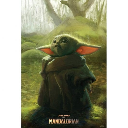 Erik Póster Star Wars The Mandalorian The Child Art 91.5x61cm