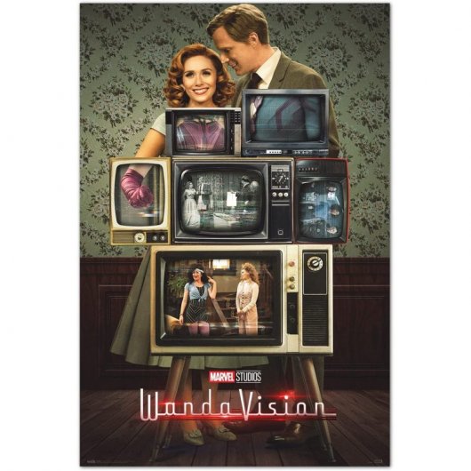 Erik Póster Marvel Wandavision Life On TV 91.5x61cm